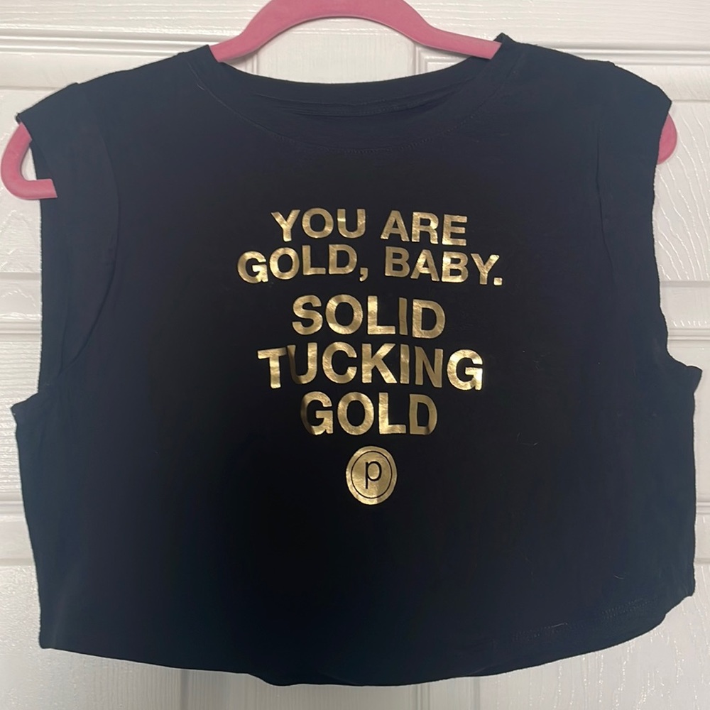 Pure barre crop tank